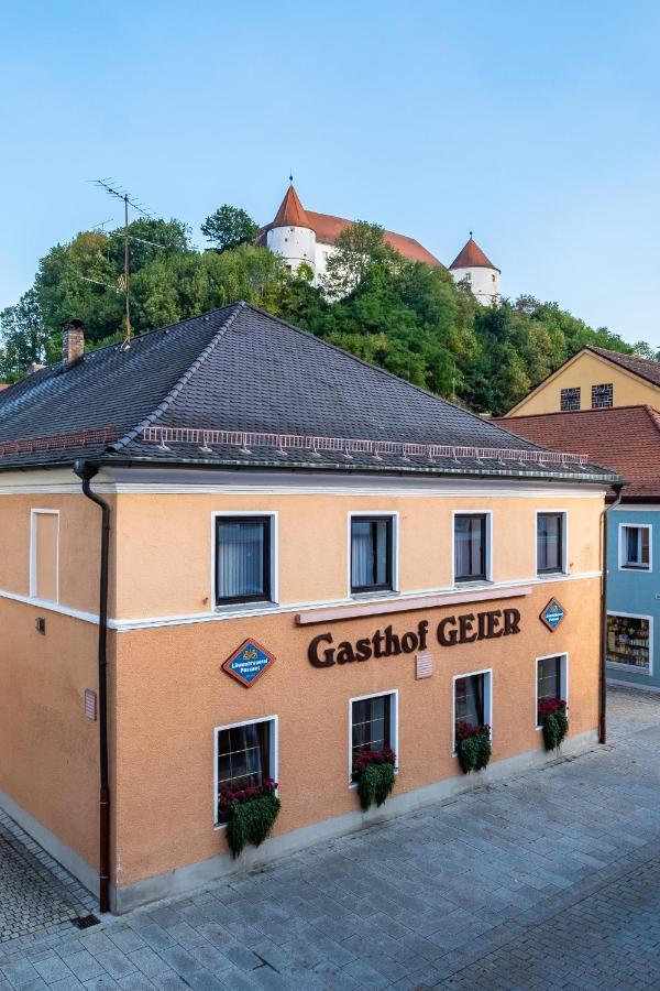 Gasthof Geier Worth an der Donau Exterior foto
